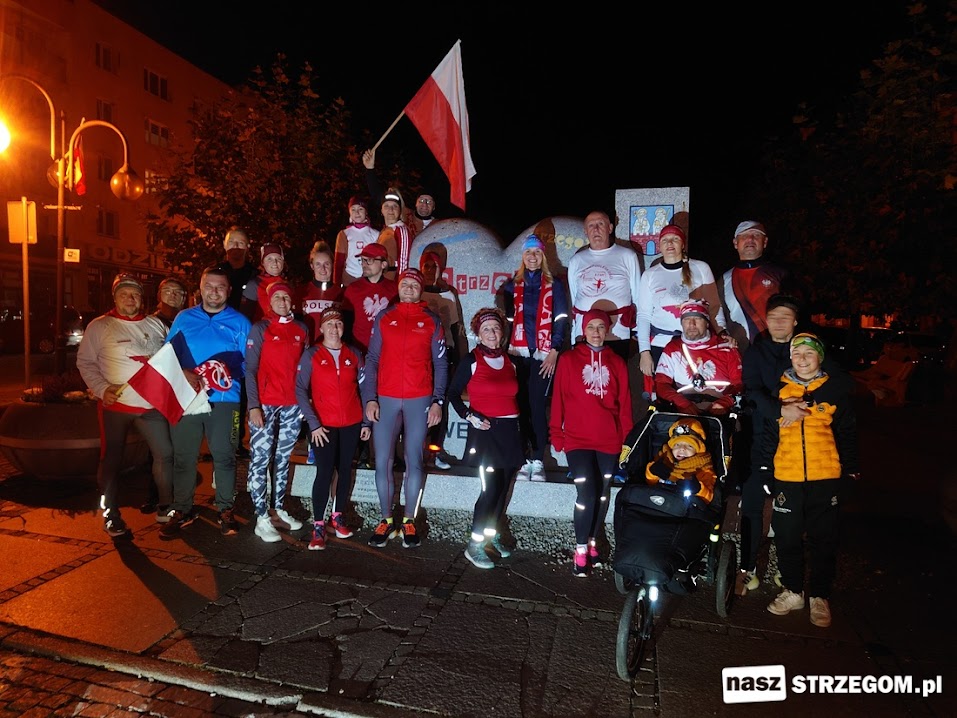 Strzegomska Dwunastka uczci nocnym biegiem 106. rocznicę odzyskania przez Polskę niepodległości 