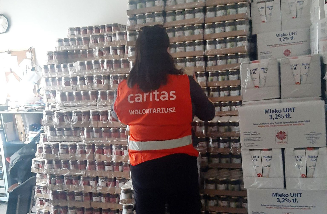 Pomoc żywnościowa dla mieszkańców gminy 