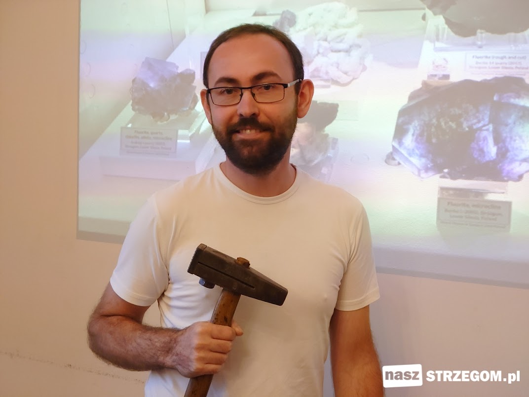 Strzegomianin Andrzej Korzekwa opowiedział o minerałach Masywu Strzegomskiego [FOTO]  