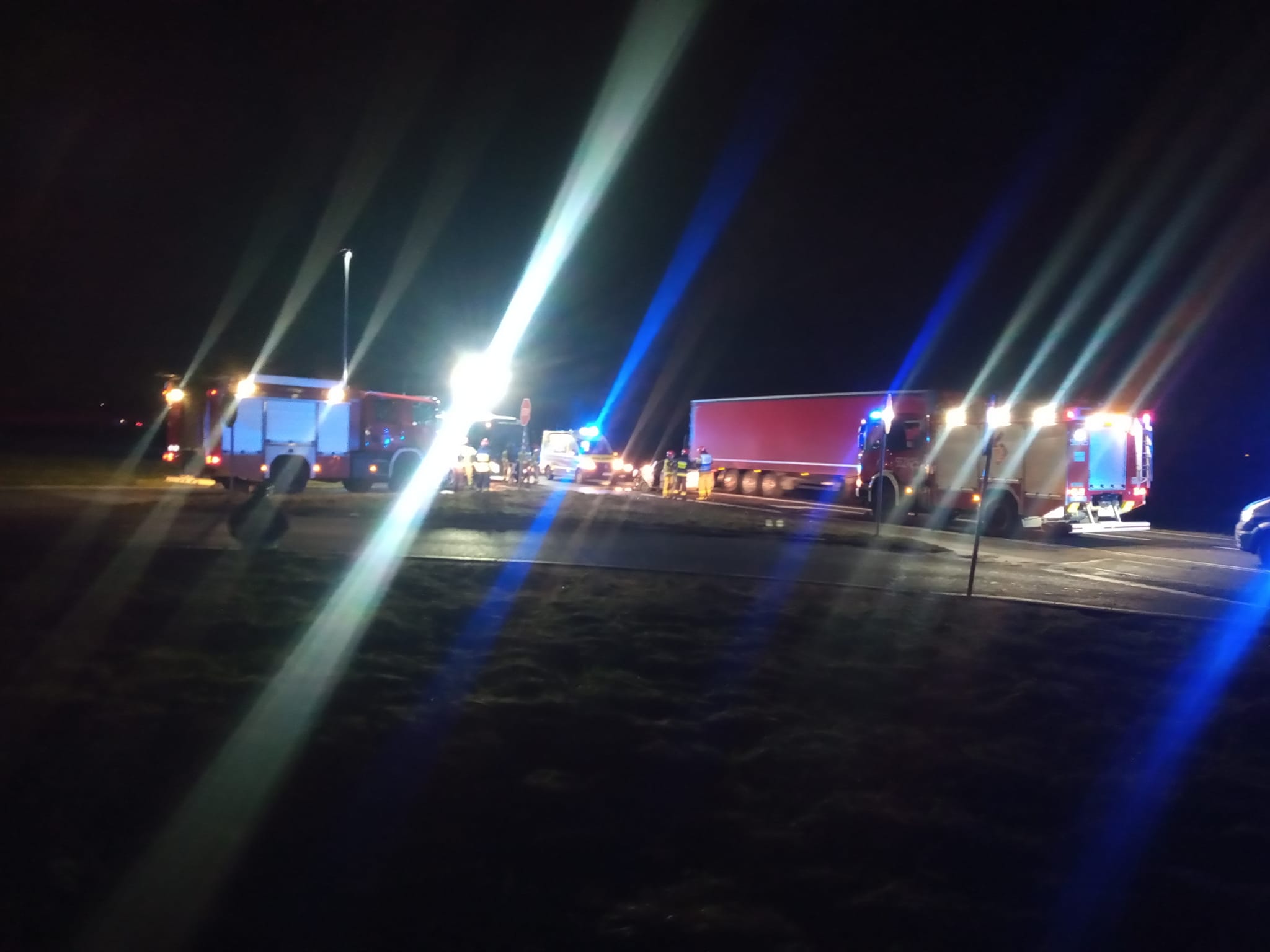 Wypadek na drodze Strzegom-Świdnica [FOTO] 