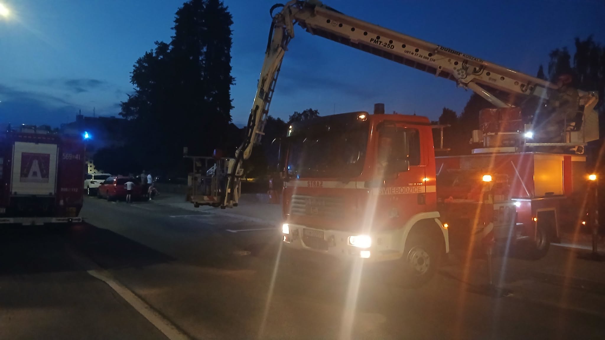 Strażacy ruszyli na pomoc uwięzionej jaskółce 