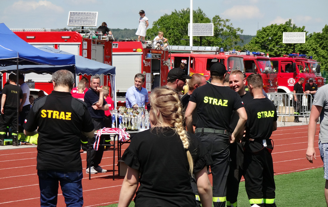 Rywalizacja strażaków w Strzegomiu [FOTO] 