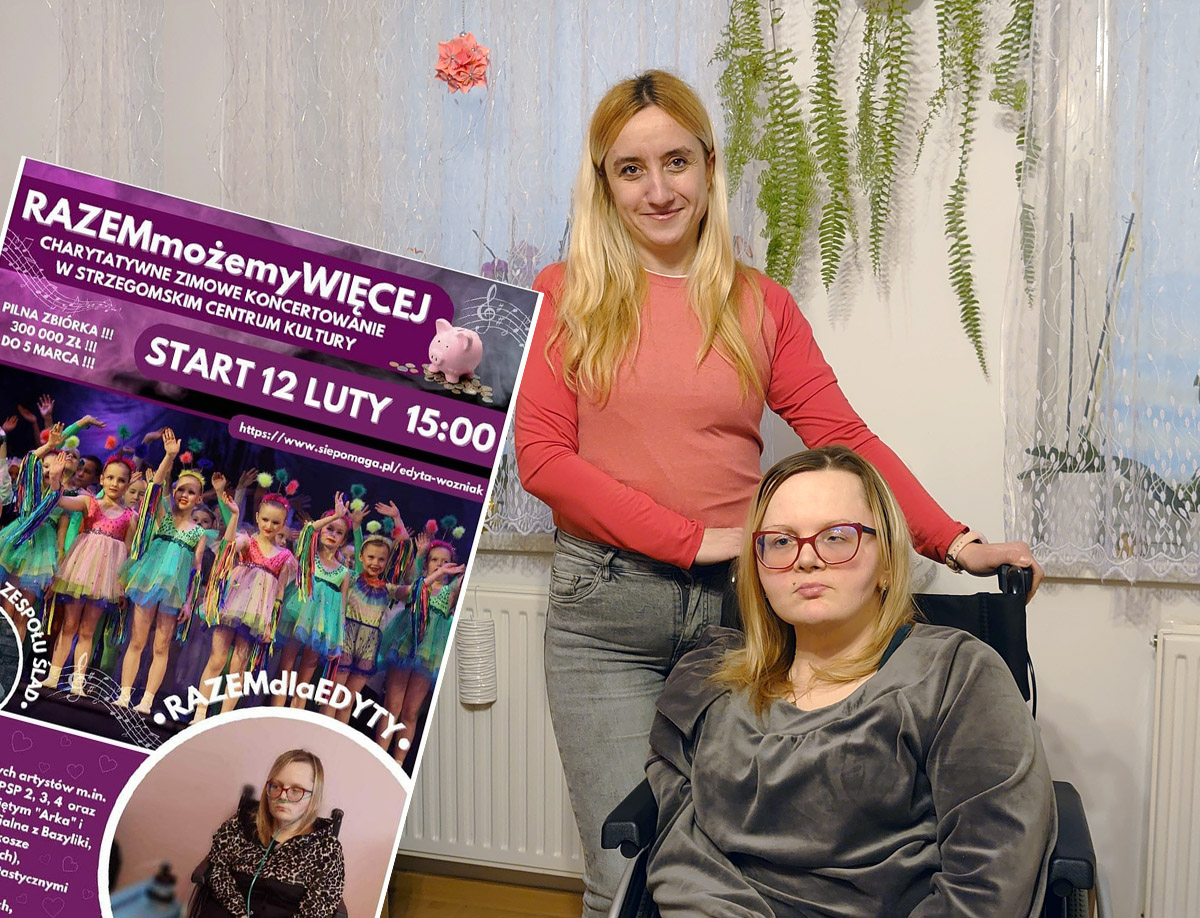 Charytatywne koncertowanie na rzecz strzegomianki Edyty Woźniak już w tę niedzielę [AUDIO] 