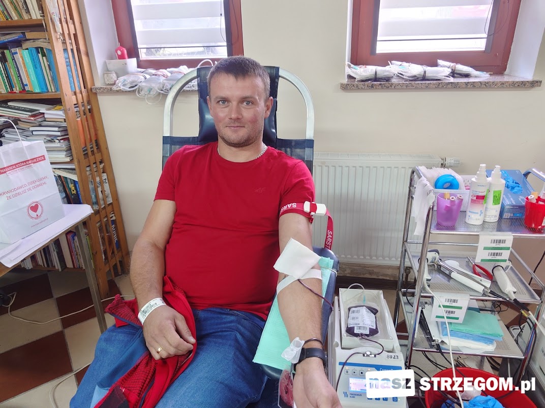 Blisko 76 litrów krwi oddali strzegomscy wolontariusze od początku roku [FOTO] 