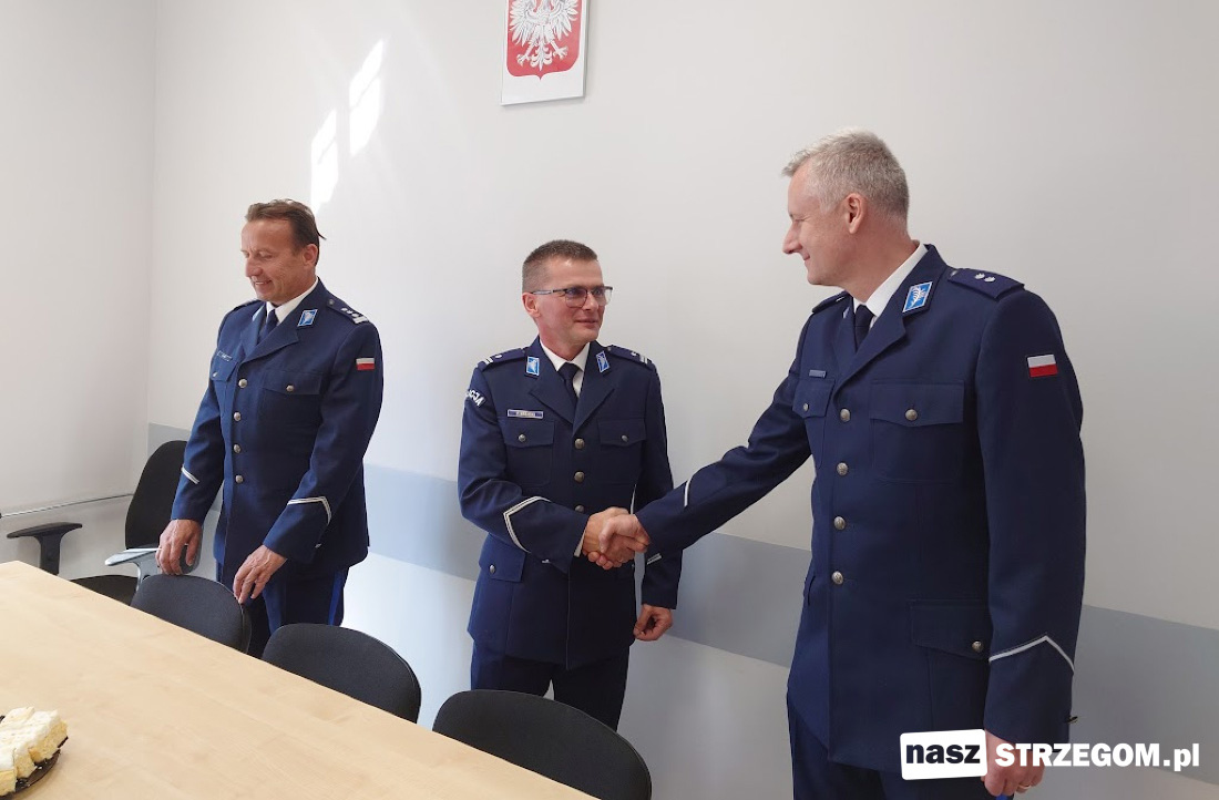 Zmiana na stanowisku komendanta policji w Strzegomiu [FOTO] 