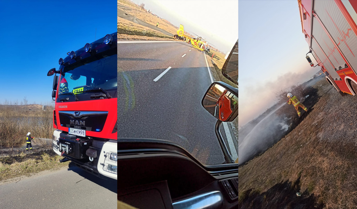 Intensywny dzień strażaków z OSP Jaroszów [FOTO] 