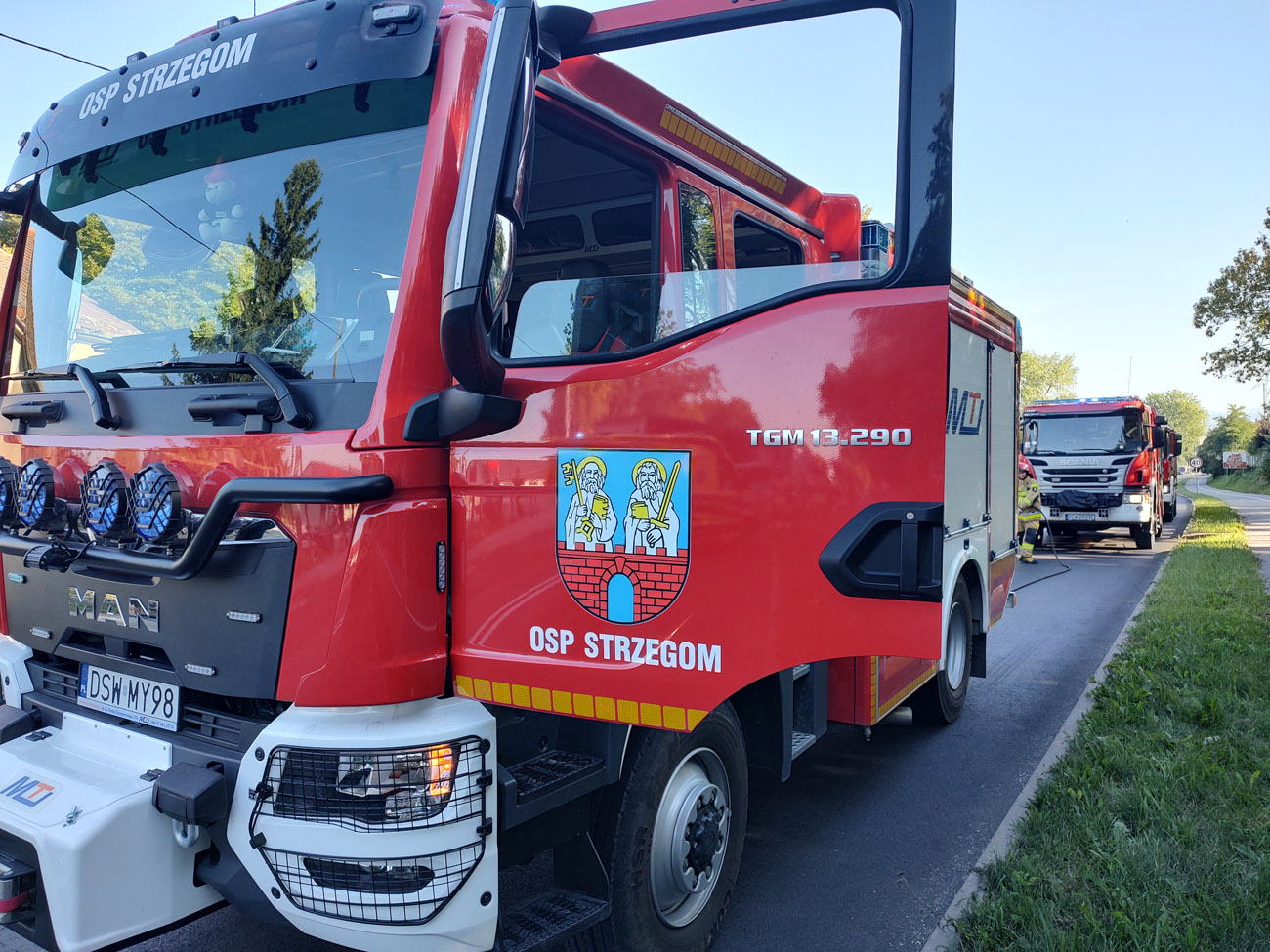 Strażacy ze Strzegomia na szczycie powiatowej statystyki w działaniach ratowniczo-gaśniczych w 2025 roku 