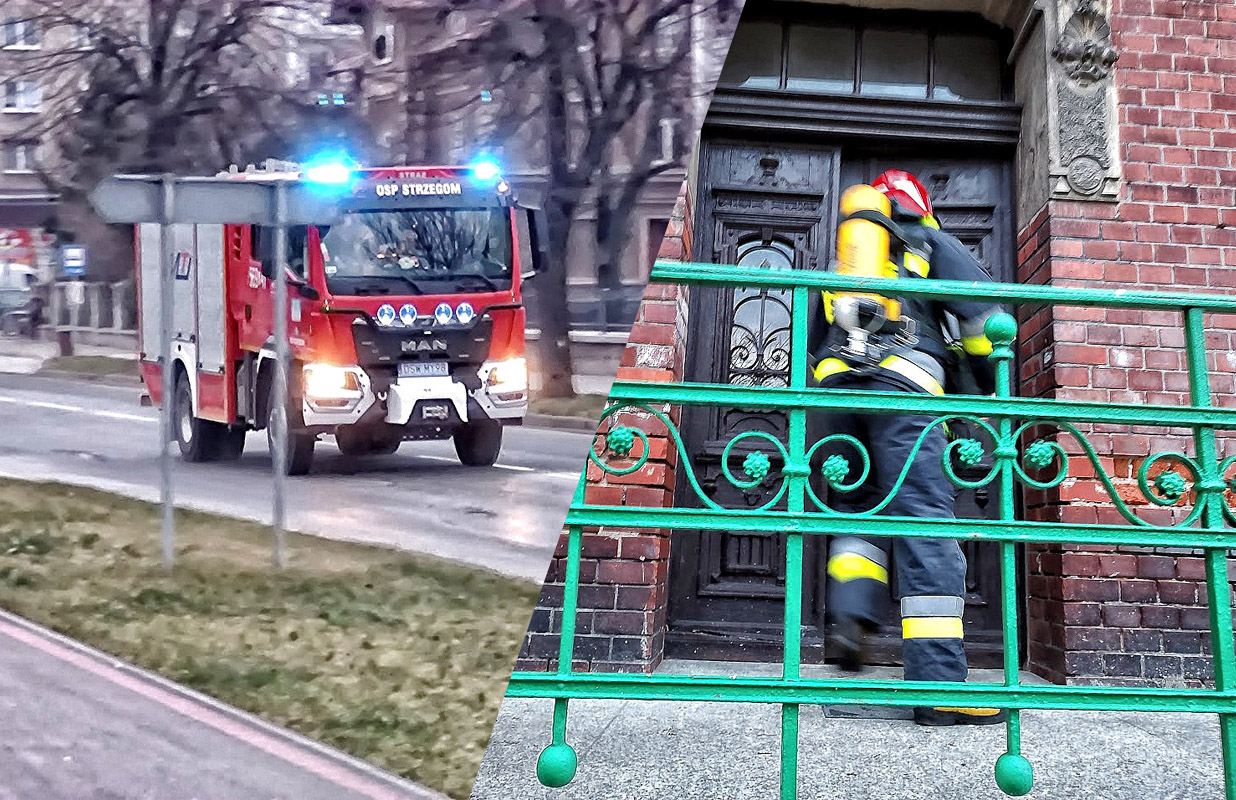 Płonący garnek postawił służby na nogi [FOTO] 
