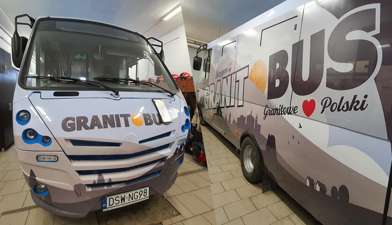 „Granitobus” w nowych barwach [FOTO] 