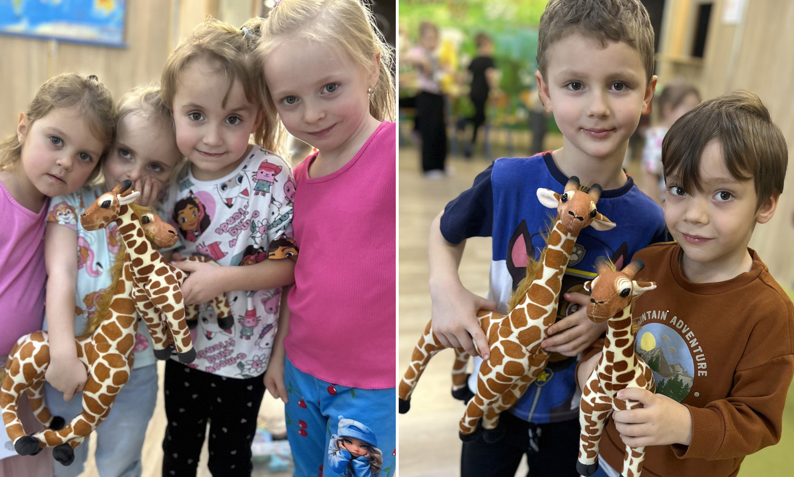 Żyrafy uczą empatii w „Słonecznej Krainie