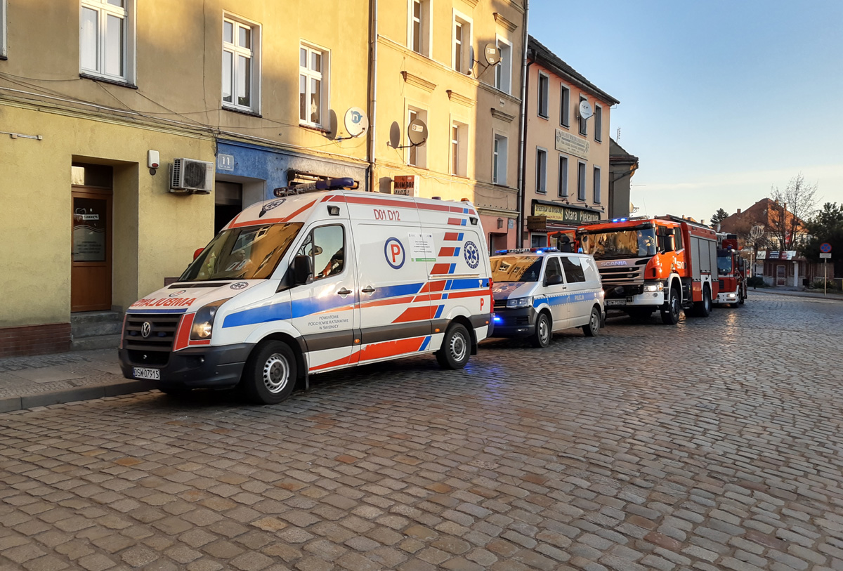 Poparzony mężczyzna trafił do szpitala! [FOTO] 