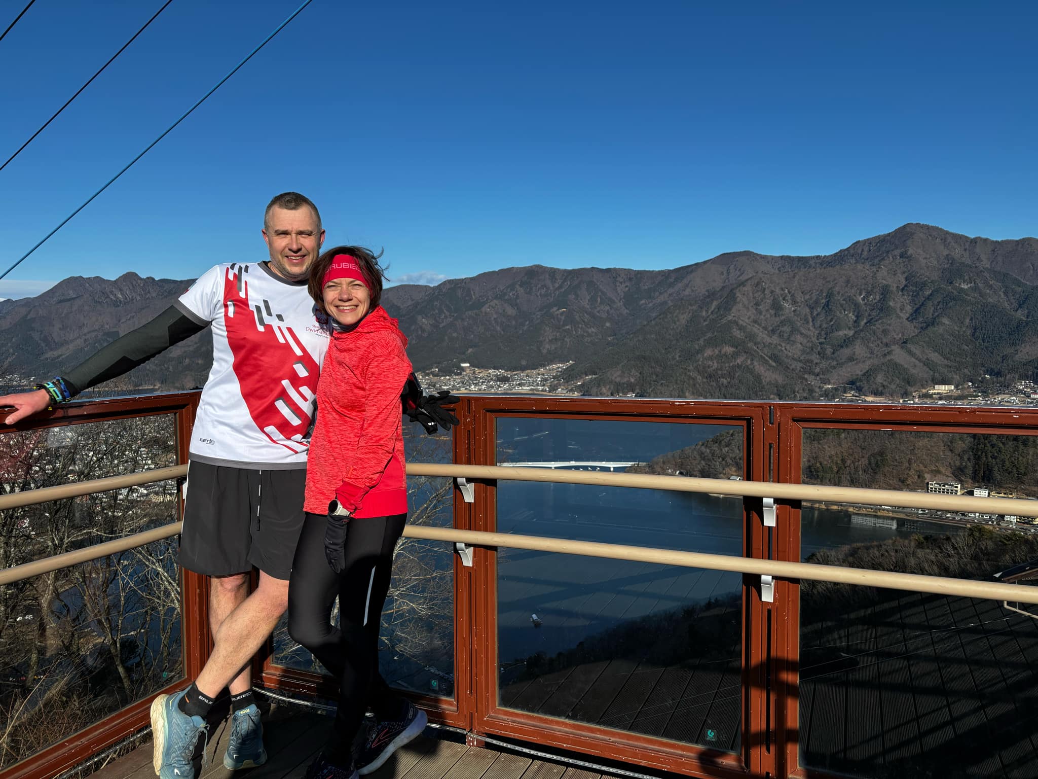 Przemysław Kubiak ze Strzegomskiej Dwunastki na trasie maratonu w Tokio [FOTO] 