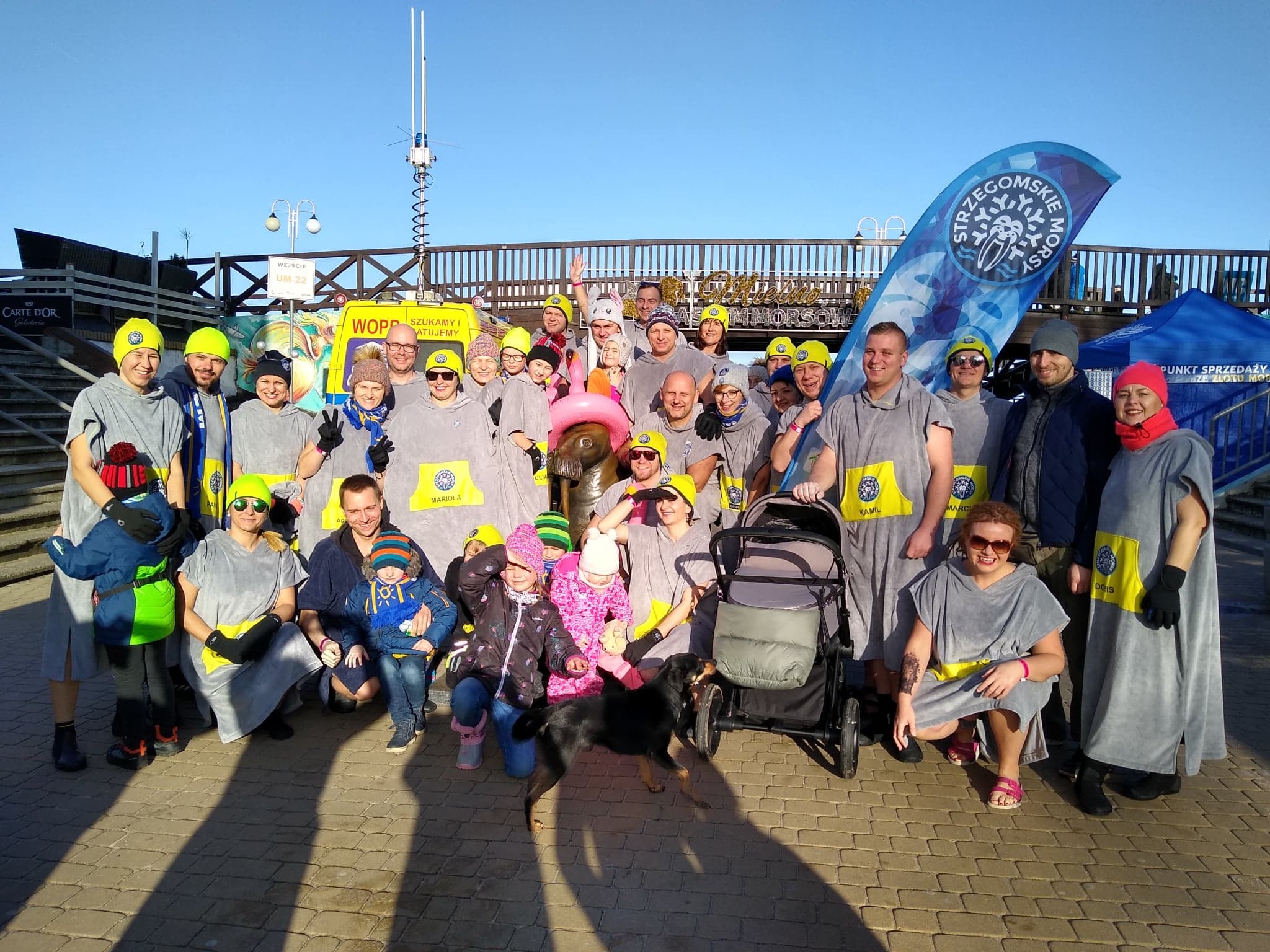 Strzegomskie morsy i foczki bawią sie w Mielnie! [FOTO] 