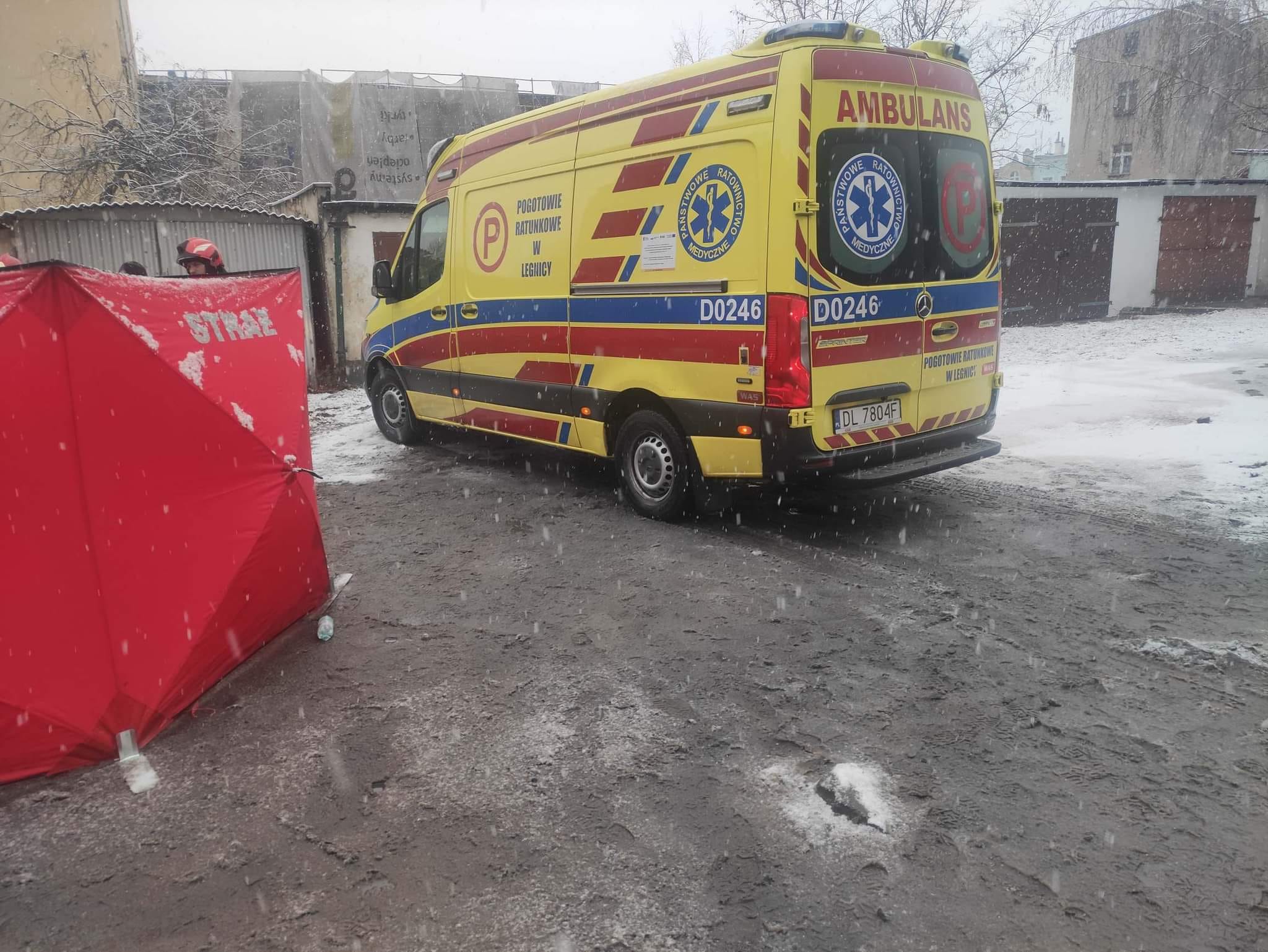 Z powodu braku wolnej karetki interweniowali strażacy [FOTO] 