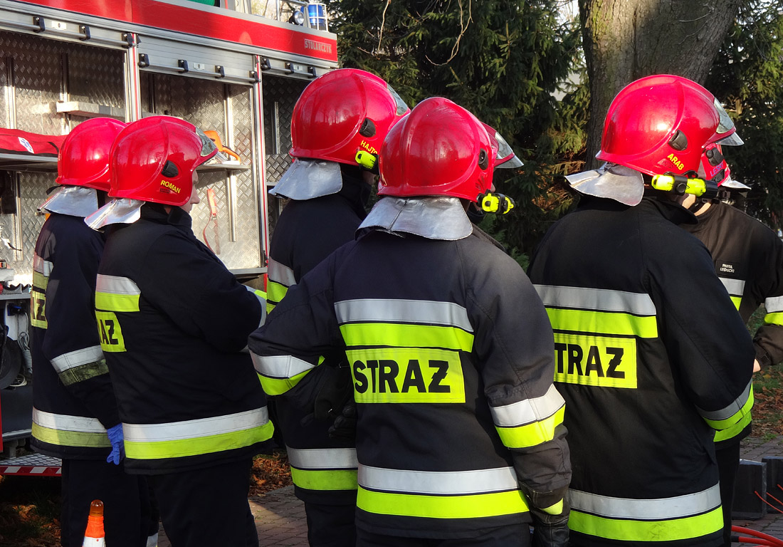 Pożar w Rogoźnicy. Matka z dzieckiem w szpitalu! 