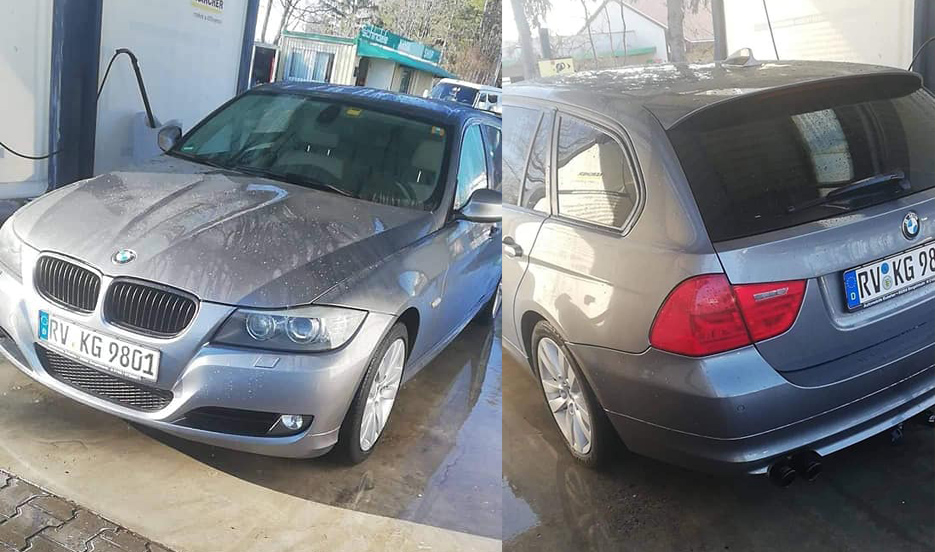 Kradzież BMW w Kostrzy! 