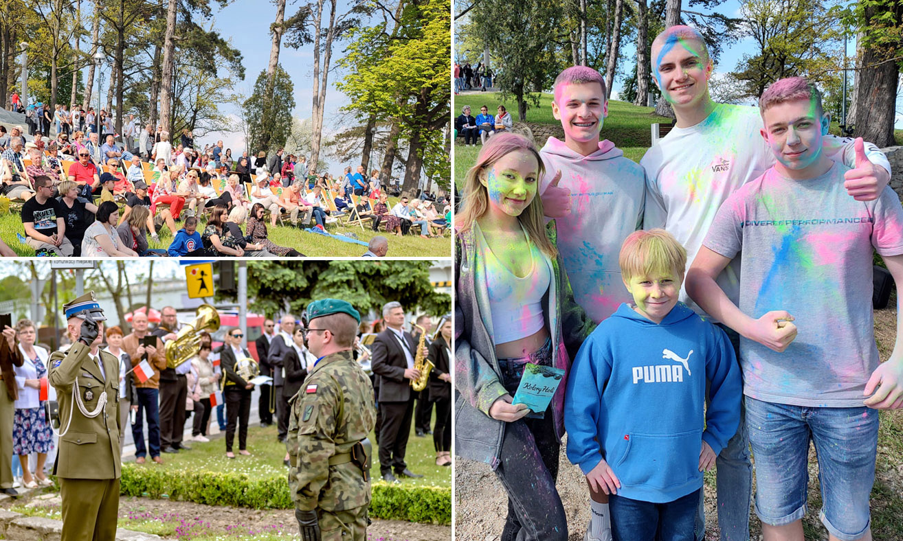 Święto Konstytucji 3 Maja w Strzegomiu z uroczystościami i piknikiem w Forcie Gaj [FOTO] 