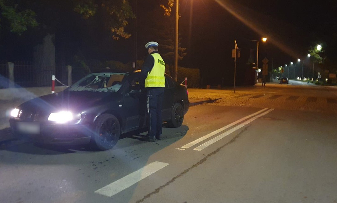 „Nietrzeźwy” początek tygodnia w Strzegomiu i Stanowicach  [FOTO] 