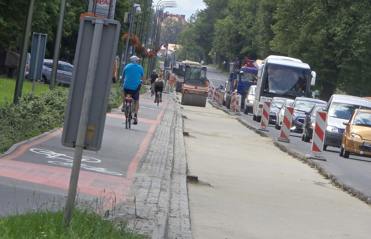 W czwartek i piątek znów będzie trudniej przejechać Aleją Wojska Polskiego 
