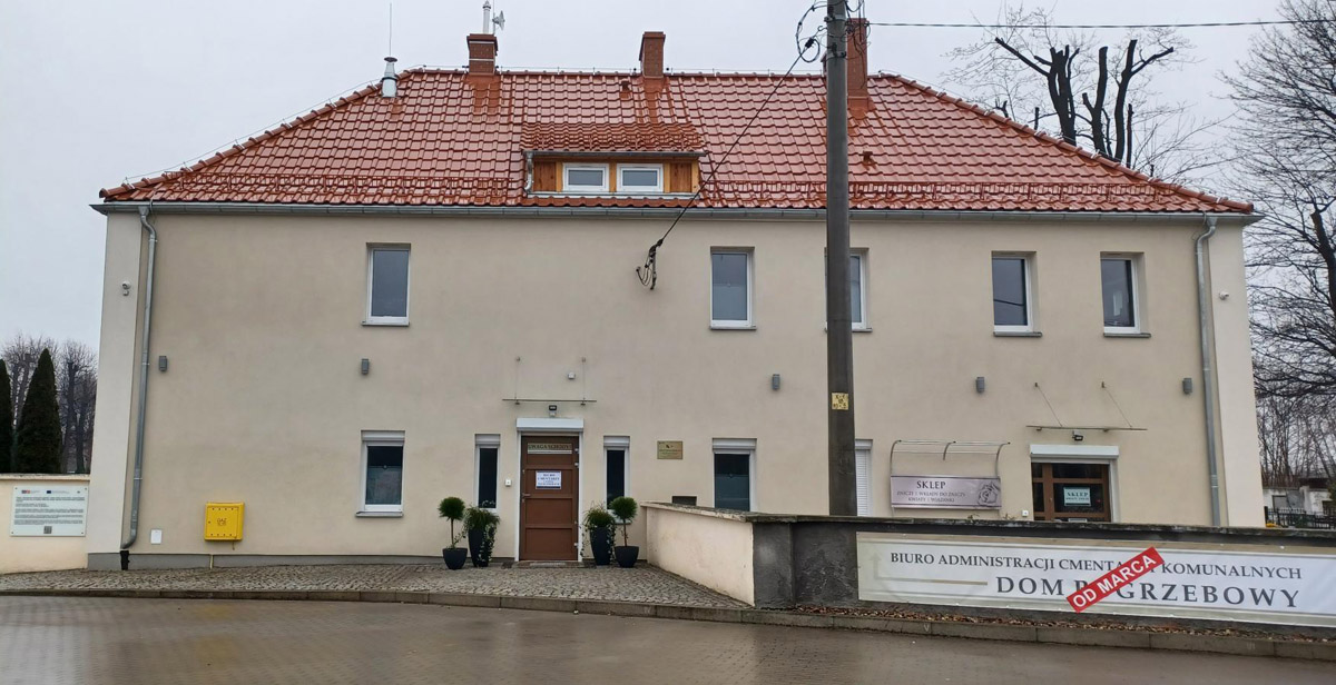 Zakończył się remont domu pogrzebowego przy ul. Olszowej [FOTO] 