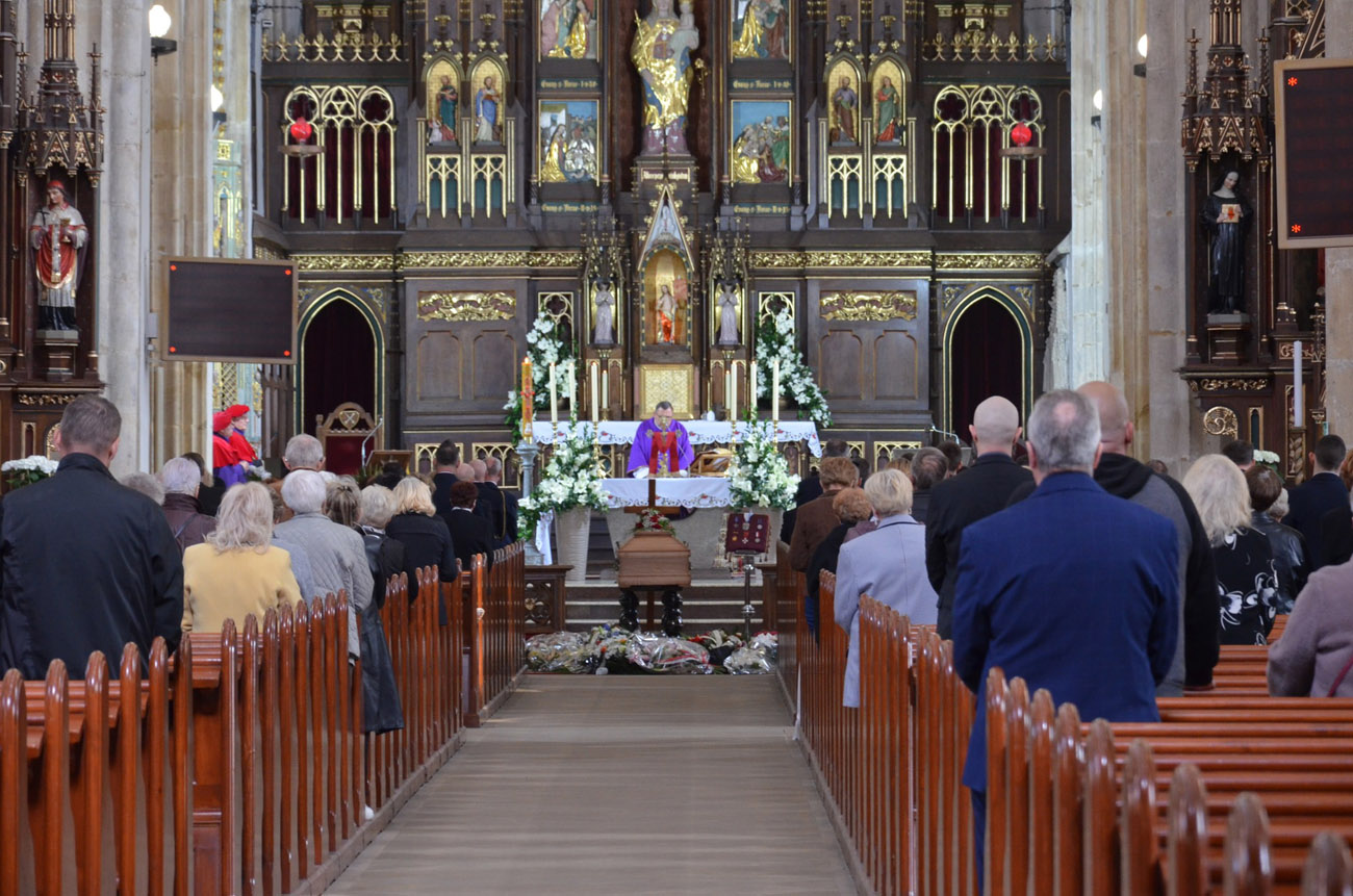 Ostatnie pożegnanie Jerzego Orabczuka – zesłańca Sybiru i wieloletniego prezesa Koła Związku Sybiraków w Strzegomiu [FOTO] 