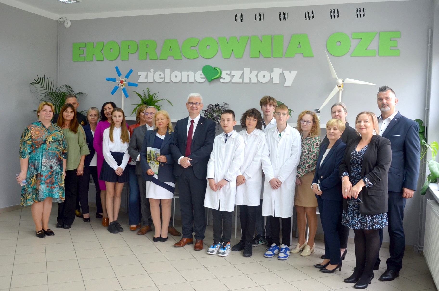 W strzegomskiej „dwójce” otwarto nowoczesną ekopracownię [FOTO] 