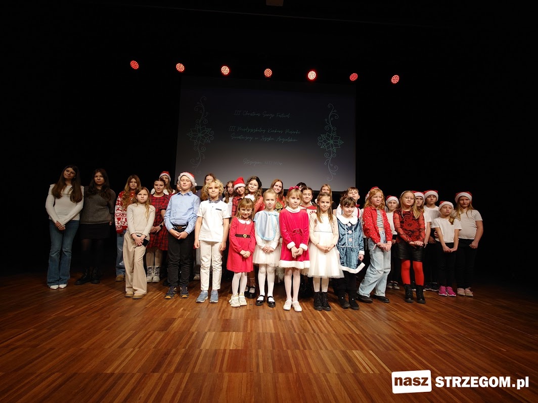 Dziecięcy „Christmas Song Festival” w Strzegomskim Centrum Kultury [FOTO]  