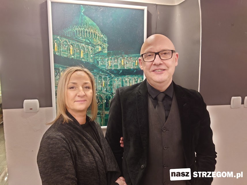 Architektura z nutą magii w obrazach Jarosława Kiełbasiewicza. Nowa wystawa w Strzegomiu [FOTO] 