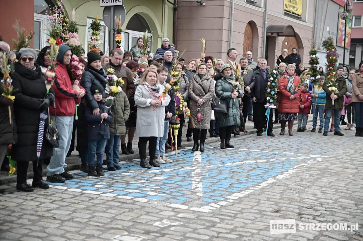 Palmowy korowód przeszedł do Bazyliki Mniejszej [FOTO] 