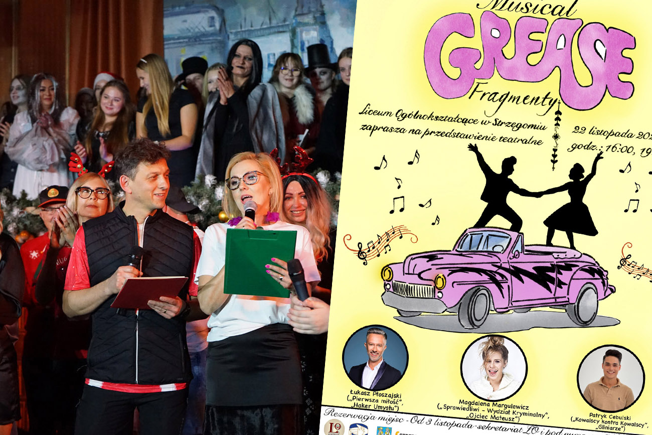 Na deskach auli strzegomskiego LO wystawią 