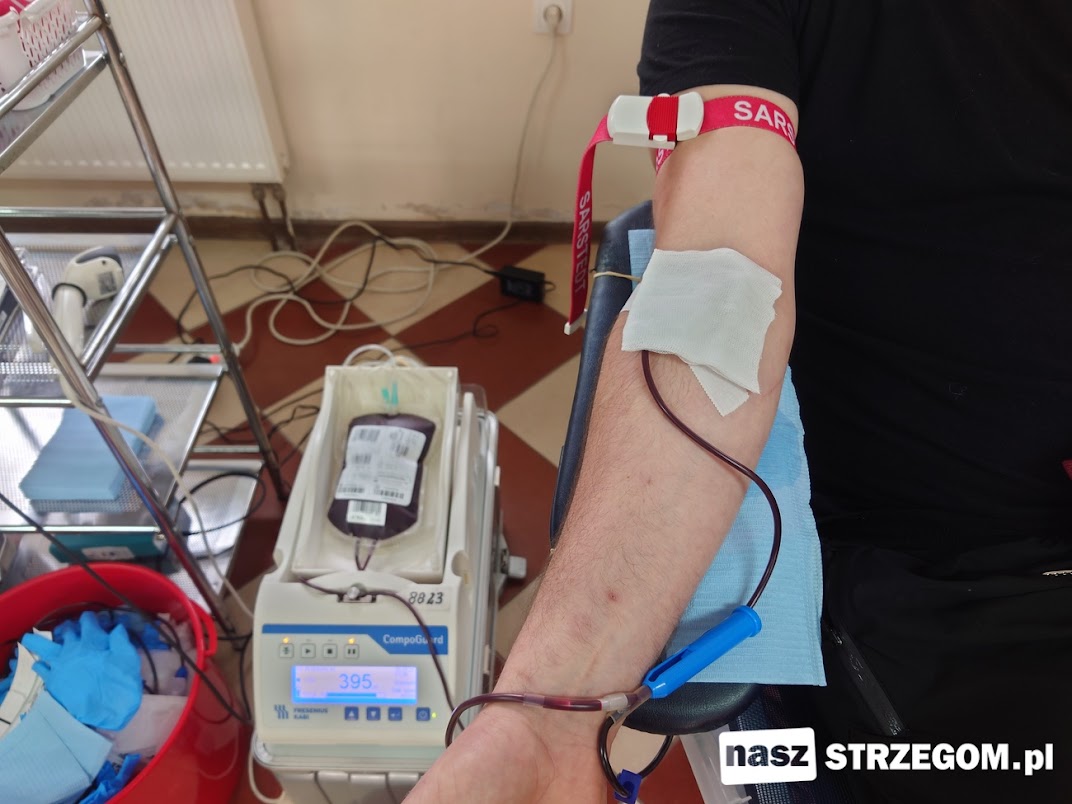 Blisko 47 litrów krwi oddali strzegomscy wolontariusze od początku roku [FOTO] 