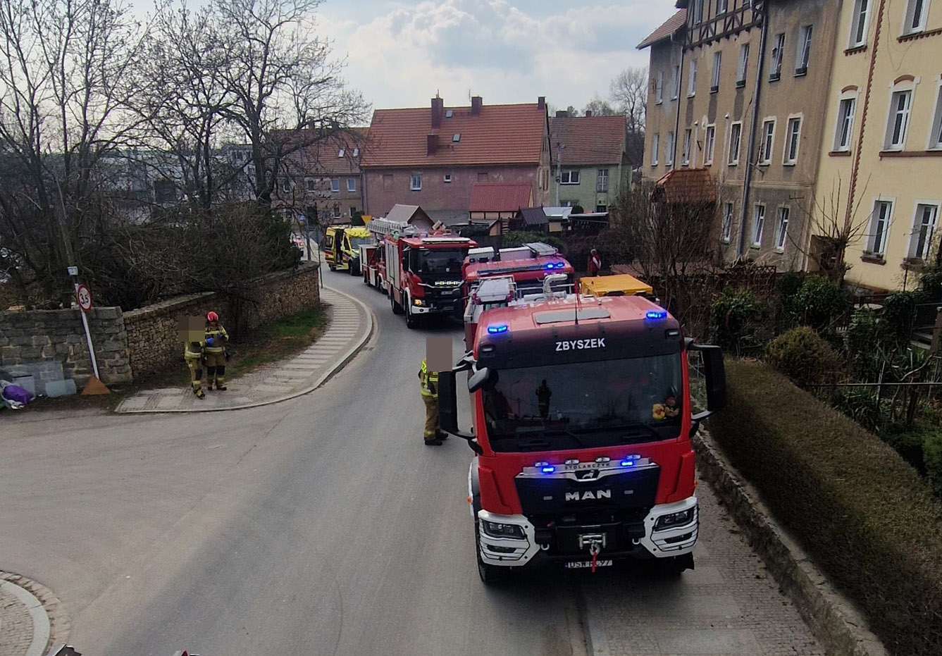 Tragiczny pożar w Strzegomiu. Nie żyje 58-latek 