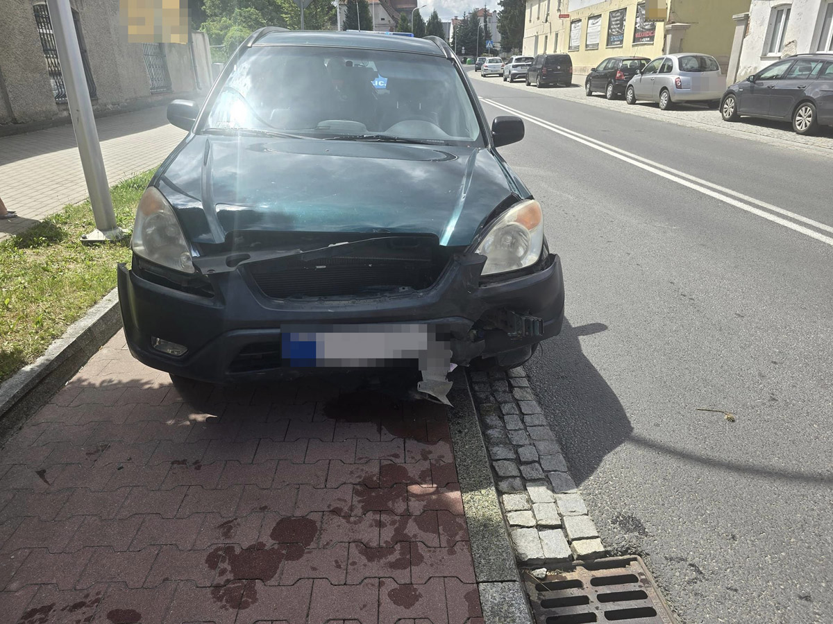 Popołudniowa kolizja na ulicy Szarych Szeregów [FOTO] 