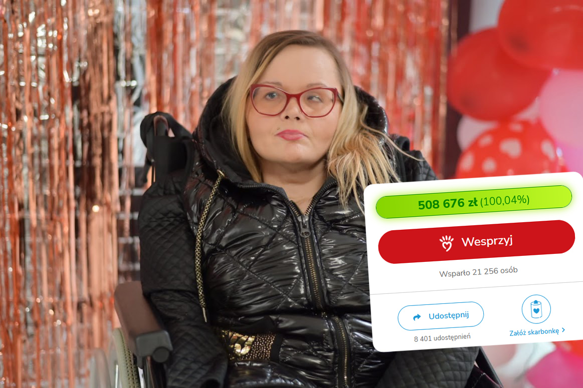 Zbiórka jest zakończona, a Edyta Woźniak już po zabiegu [FOTO] 