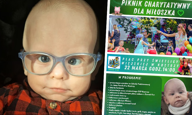 Wolontariusze z gminy Strzegom mobilizują siły. W sobotę organizują piknik dla Miłoszka 