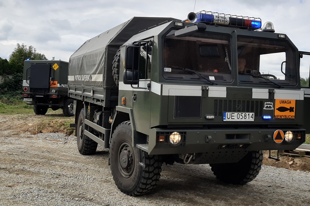 Kolejny niewybuch znaleziony podczas prac ziemnych. 