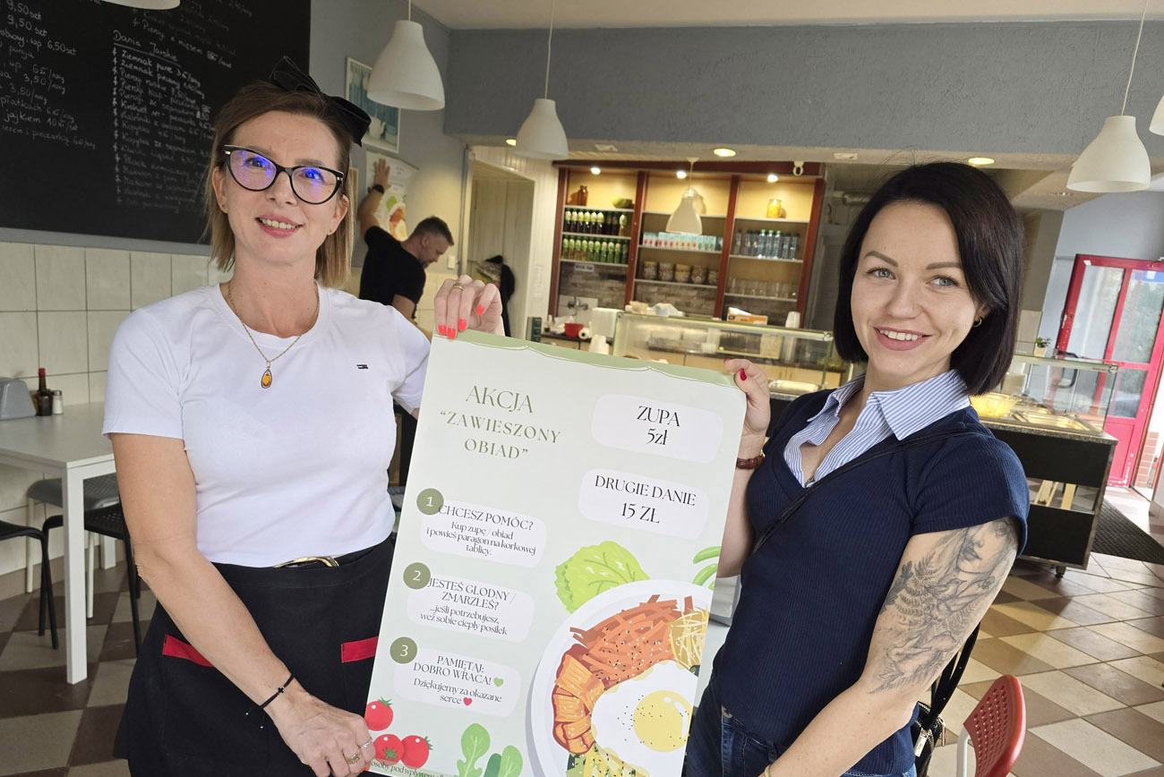 Jest więcej potrzebujących niż dzielących się posiłkami 