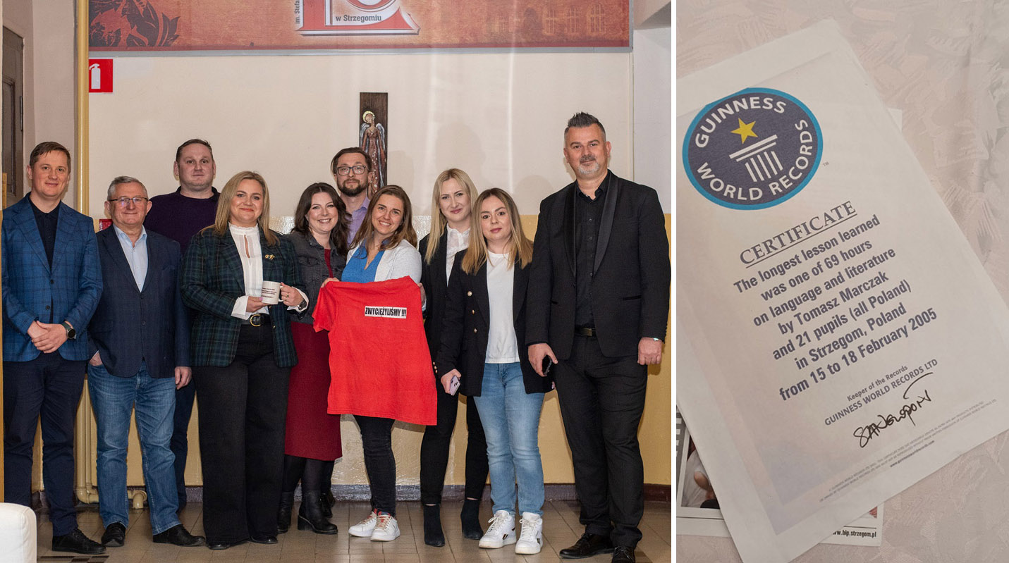 Zdobywcy rekordu Guinnessa spotkali się po 20 latach [FOTO] 