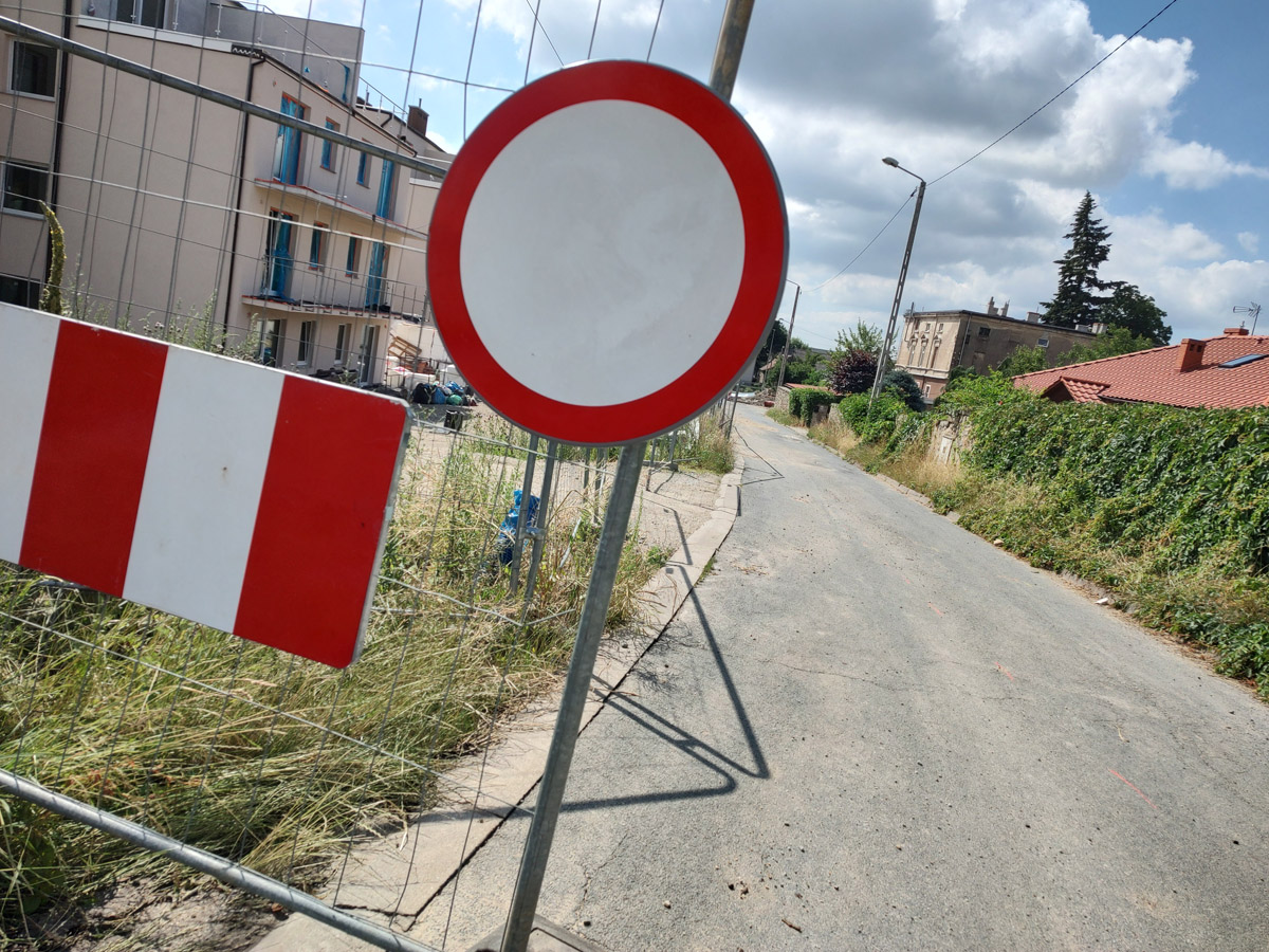 Uwaga kierowcy! Utrudnienia na Parkowej [FOTO] 