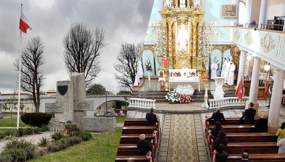 Symboliczne obchody Święta Konstytucji 3 Maja [FOTO+FILM] 