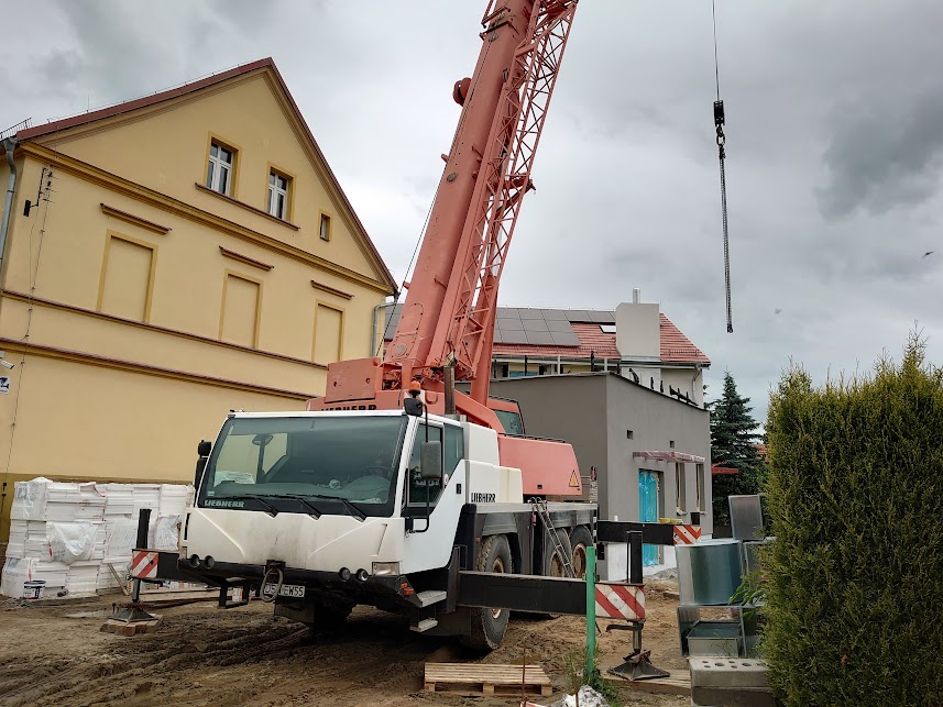 Mieszkańcy Olszan cieszą się z budowy nowej sali gimnastycznej  