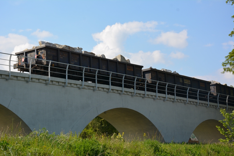 I transport odnowioną estakadą [FOTO] 