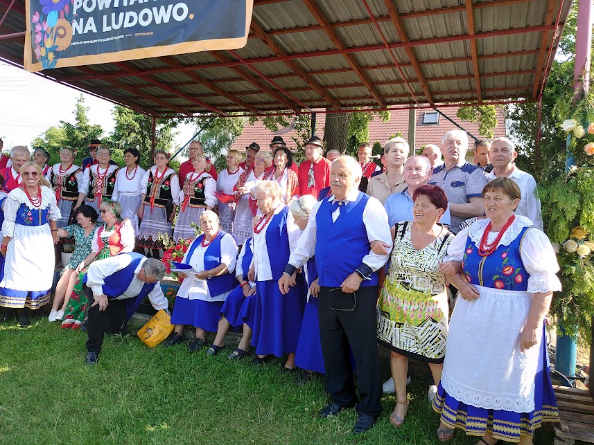Gorące powitanie lata na ludowo w Goczałkowie  