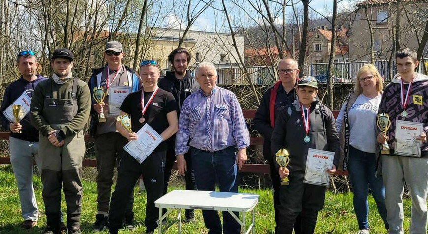 Adam Krukowski i Zbigniew Dorodny zwycięzcami zawodów muchowych [FOTO] 
