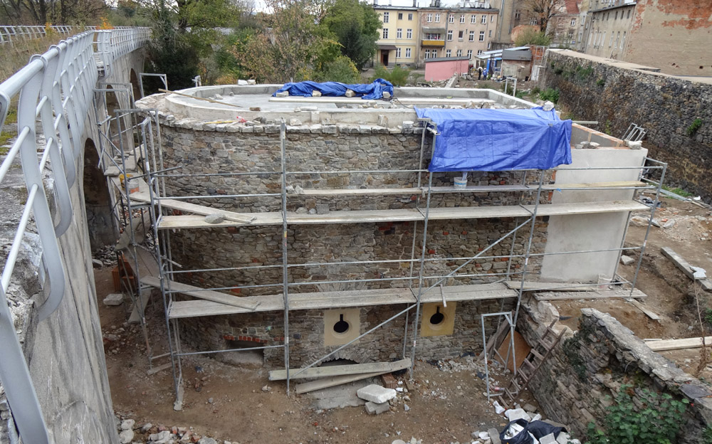 Rośnie historyczna basteja [FOTO] 