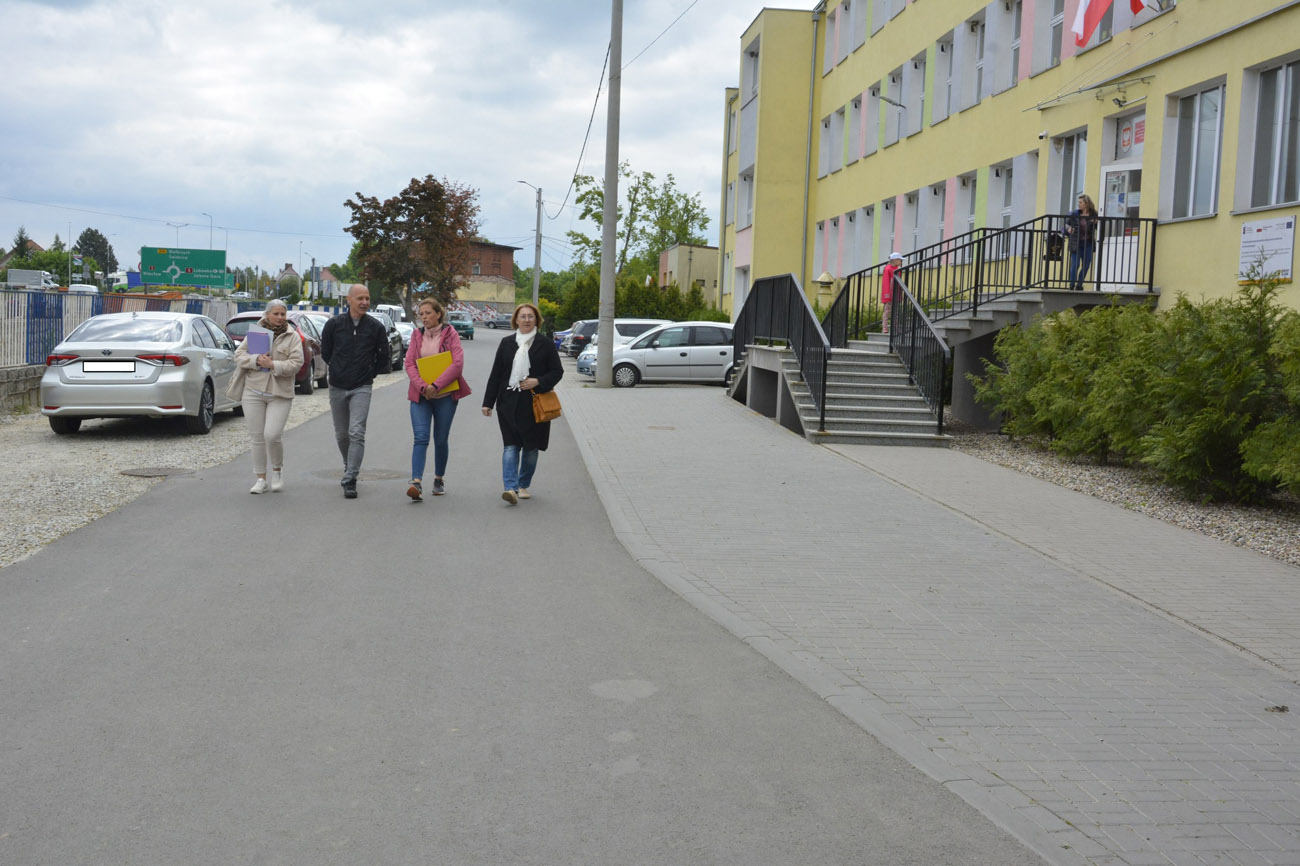 Ulica Brzegowa w Strzegomiu po generalnym remoncie [FOTO] 