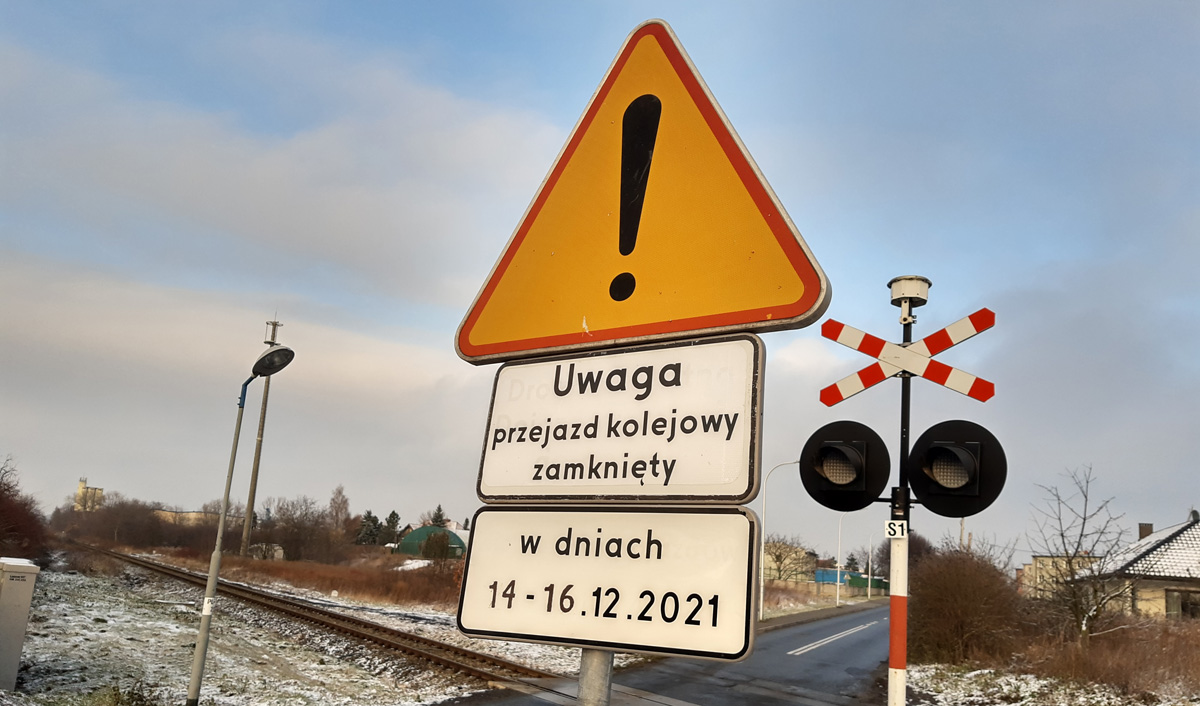 Zamkną na kilka dni przejazd kolejowy-drogowy przy ul. Armii Krajowej [FOTO] 