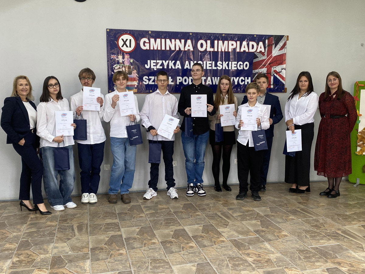 Najlepsi angliści rywalizowali w gminnej olimpiadzie językowej [FOTO] 