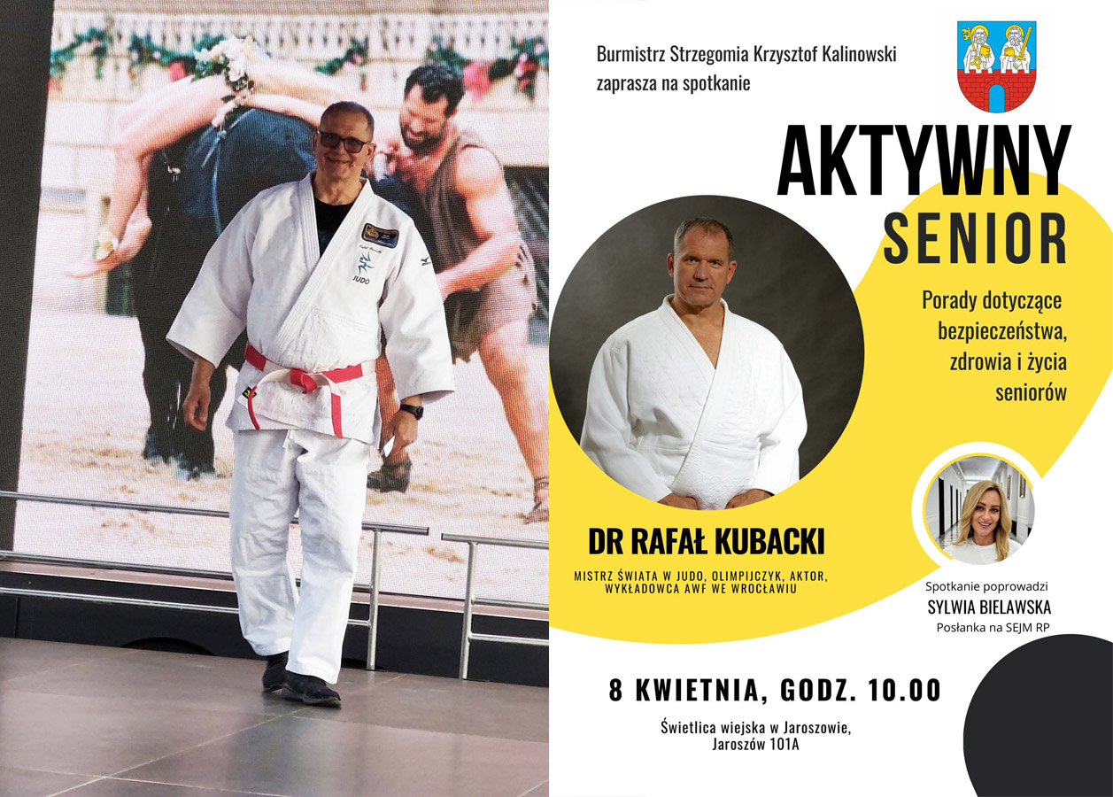 Rafał Kubacki będzie namawiał seniorów z gminy Strzegom do aktywności 