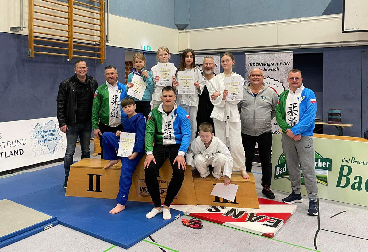 Strzegomscy judocy przywieźli z Niemiec złoto i srebro [FOTO] 